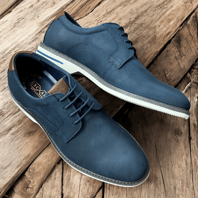 Mens Escape Hurstwood Laced Shoe - Brandy - Marine