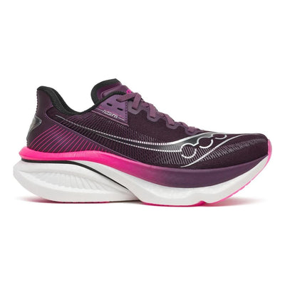 Womens Saucony S101348 Endorphin Azura Eggplant Shock Trainers - Eggplant Shock
