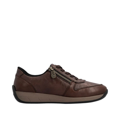Womens Rieker N1100 Trainers - Chestnut