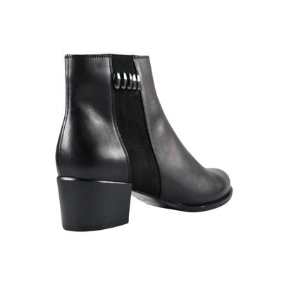 Womens Regarde Le Ciel Jolene-26 Black Ankle Boots - Black