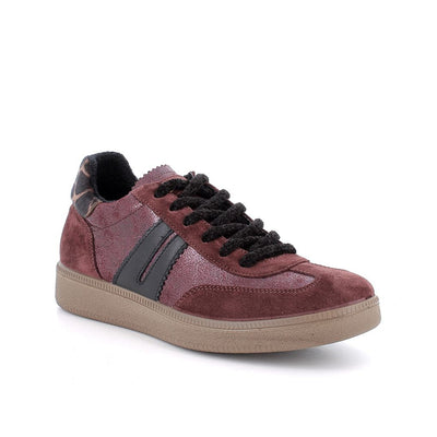 Womens Igi 2165511 Burgundy Trainers - Burgundy
