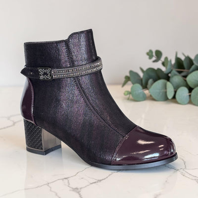 Womens Redz H701 Ankle Boots - Brown