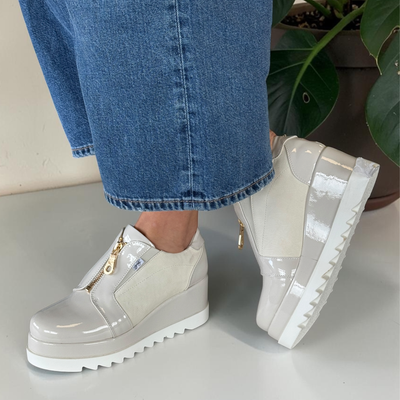Womens Kate Appleby Launton Platform Shoes - Almond