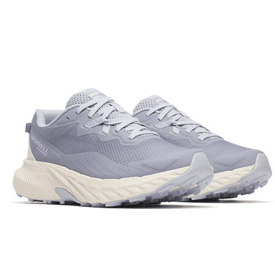 Womens Merrell Agility Trail Waterproof Trainers - Light Blue