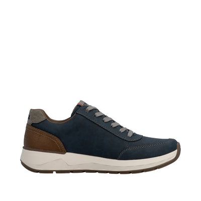 Mens Rieker 11504 Blue Trainers - Blue