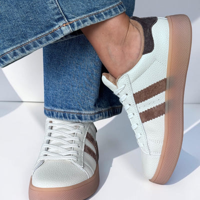Womens Drilleys Thirty Four Trainers - Rustic Whipped