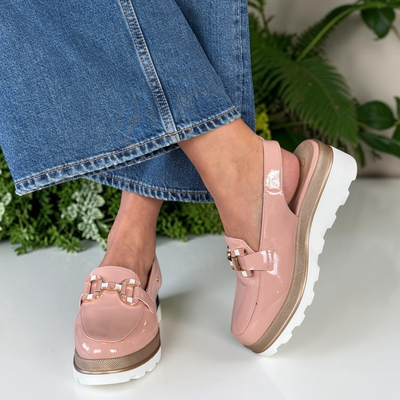 Womens Kate Appleby Hawkfield Slingback Platform Shoes - Blush