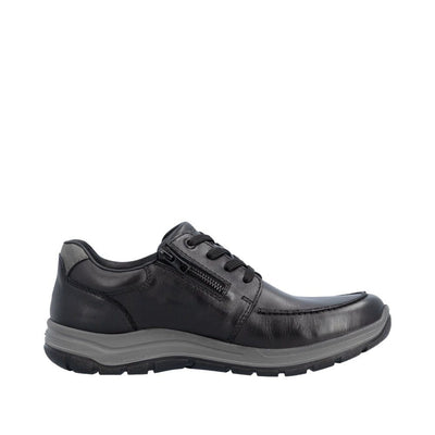 Mens Rieker 03607 Casual Lace-up Shoe - Black