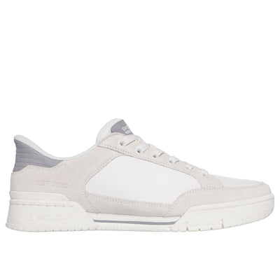 Mens Skechers 254204 Casual Lace-up Recoil Shoe - Off White