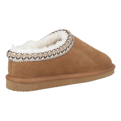 Womens Cotswold Foxmoor Slippers - Tan