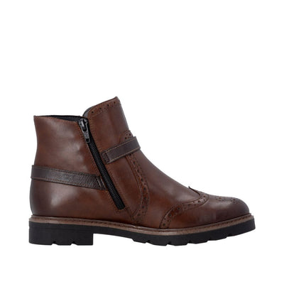 Womens Remonte D2Q74 Chestnut Boots - Chestnut