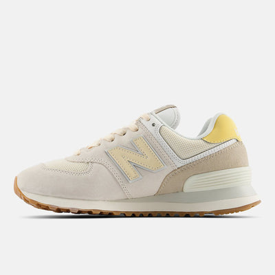 Womens New Balance W574 Trainers - Sea Salt