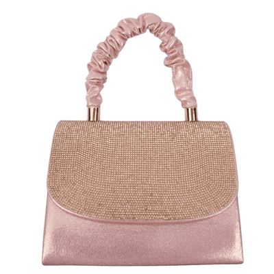 Womens Sorento Powerscourt Pink Diamante Box Bag - Pink