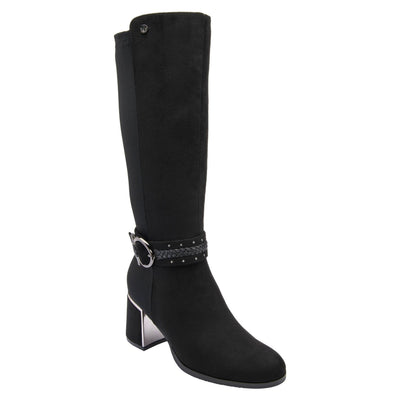 Womens Lotus Palmer ULB530 Long Boots - Black