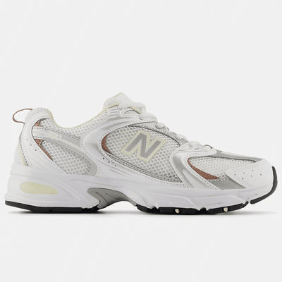 New Balance Womens 530 Trainers White - White with Silver