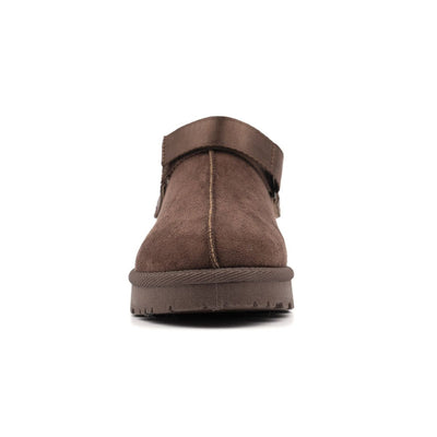 Womens Lunar Odessa Slippers - Dark Brown