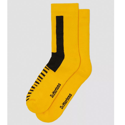 Dr Martens Double Doc Organic Blend Socks - Yellow