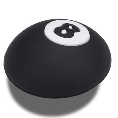 Crocs Jibbitz Charm 3D Eight Ball - Black