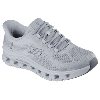 Mens Skechers Slip Ins Glide Step Pro Trainers - Grey