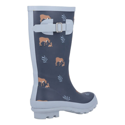 Kids Cotswold Woodland Wellingtons - Deers
