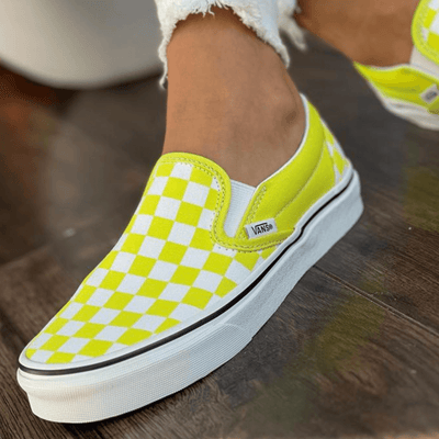 Womens Vans Colour Theory Classic Slip-on Trainers - Multi