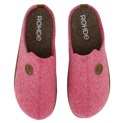 Womens Rohde 6120 Foggia Mule Slippers - Pink