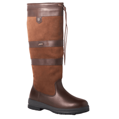 Womens Dubarry Galway Ladies Waterproof Country Boots - Walnut