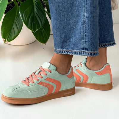 Womens Teddy Smith 120519 Gumsole Trainers - Aqua
