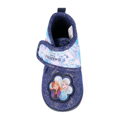 Girls Frozen II Slippers - Blue