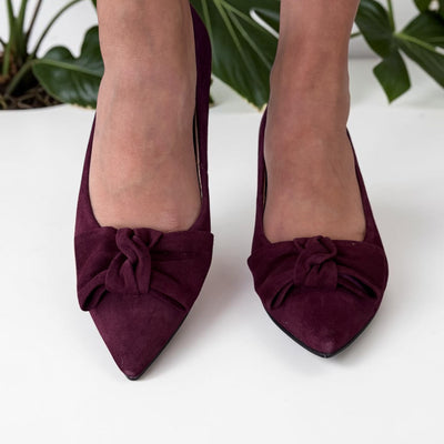 Womens Gabor 3014 Court Shoes - Mulberry