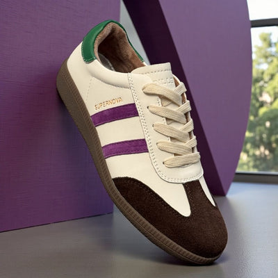 Womens Drilleys Sixty Four Gumsole Trainers - Birch Devine