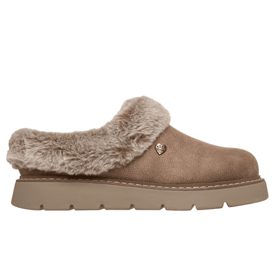 Womens Skechers Bobs Keepsakes Lite Slippers - Taupe