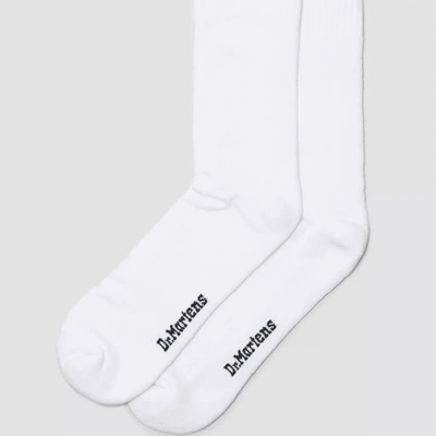 Dr Martens Double Doc Organic Blend Socks - White