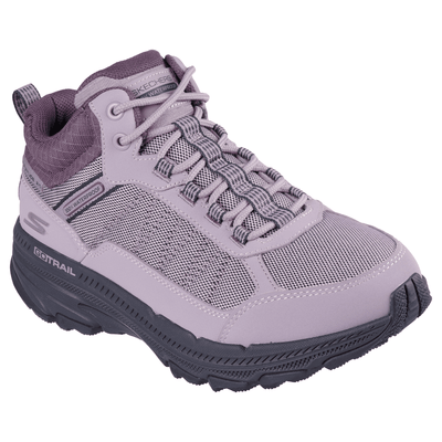 Womens Skechers Waterproof Go Run Trail Altitude Trainers - Mauve