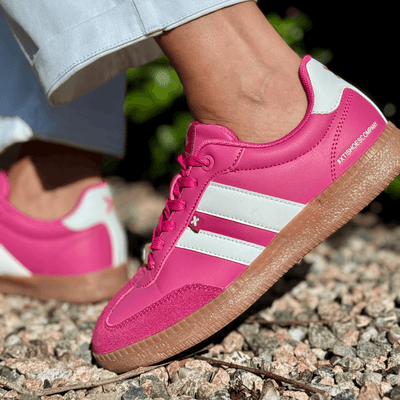 Womens Xti 143485 Pink Trainer - Fuchsia