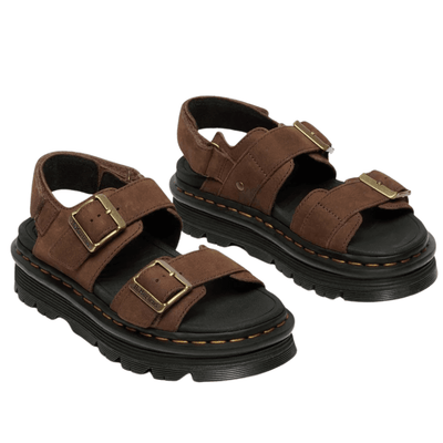 Womens Dr Martens Zebzag Pisa Sandals - Brown