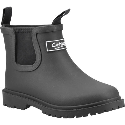 Kids Cotswold Barton Wellingtons - Black