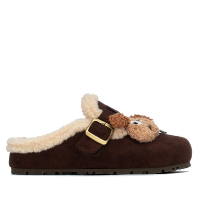 Womens Xti 146344 Slippers - Brown