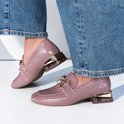 Womens Zanni & Co Hanoe Loafers - Rosewood