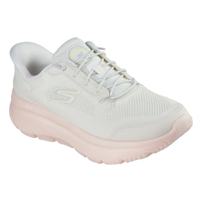 Womens Skechers 125881 Go Walk Max Cushioning Hyper Burst Trainers - Natural