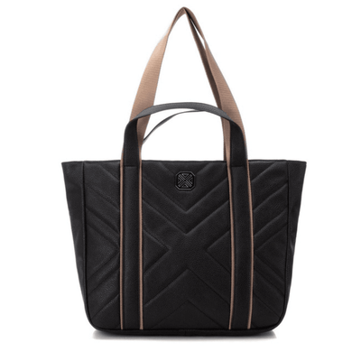 Womens Xti 184336 Large Shopper Tote Bag - Black