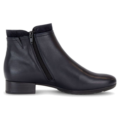 Womens Gabor 8031 Ankle Boots - Navy