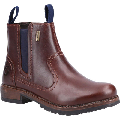 Womens Cotswold Laverton Navy Ankle Boots - Navy