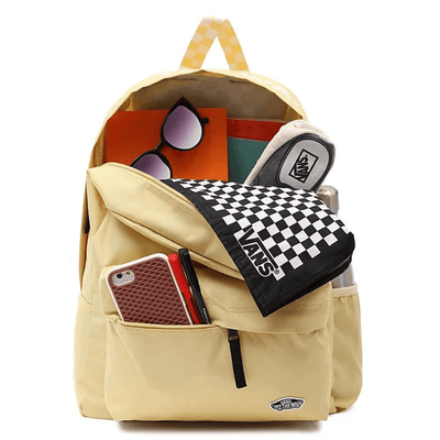Vans Raffia Yellow Street Sport Realm Backpack - Raffia - Yellow