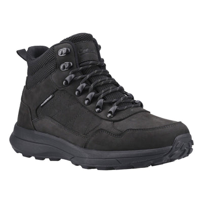 Mens Cotswold Oddington Nubuck Hiking Boots - Black