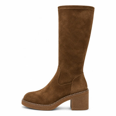 Womens Redz 2642301 Biscuit Long Boots - Biscuit