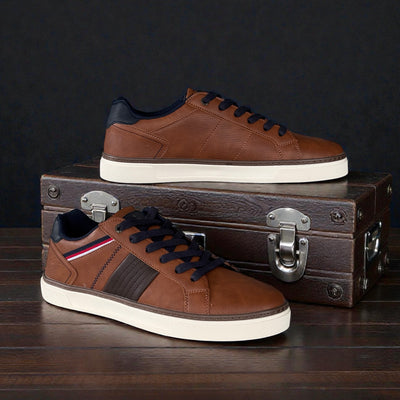 Mens Lloyd & Pryce Rasaku Casual Lace-up Shoe - Camel