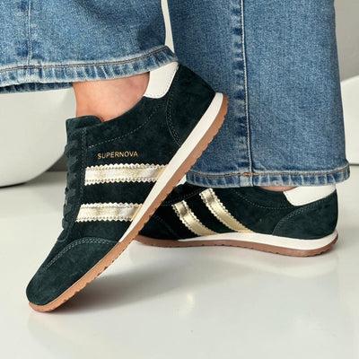 Womens Drilleys Ninety Nine Trainers - Jadeite Glow