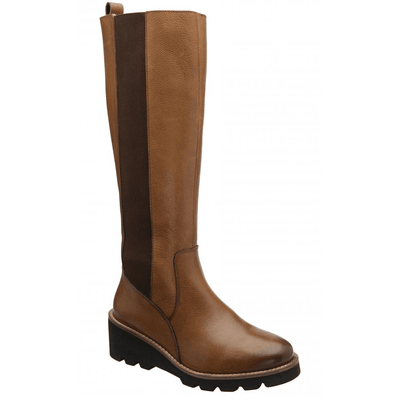 Womens Lotus Wrenley Knee High Boots - Tan
