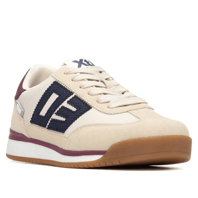 Womens Xti 145018 '03' Trainers - Beige Gold